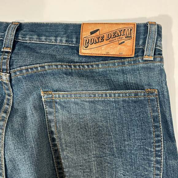 Cone Denim Mill Blue Jeans Wonderland Concepts Sample Men Indigo 34x31